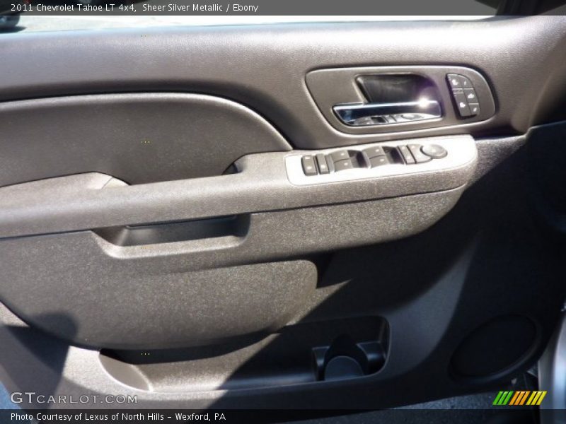 Sheer Silver Metallic / Ebony 2011 Chevrolet Tahoe LT 4x4