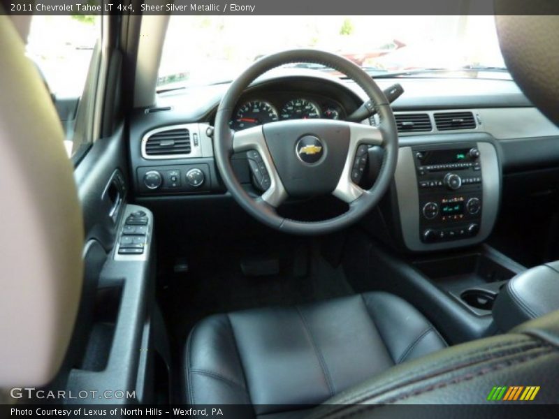 Sheer Silver Metallic / Ebony 2011 Chevrolet Tahoe LT 4x4