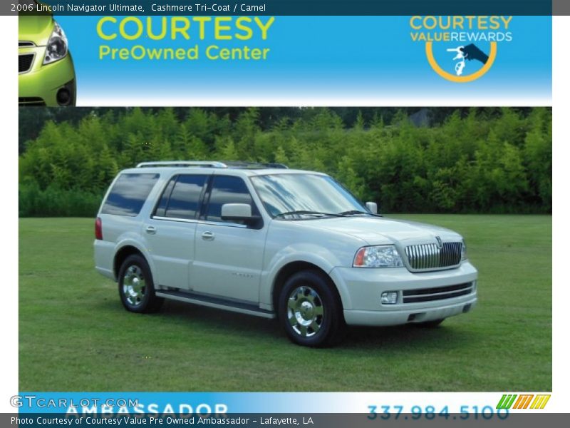 Cashmere Tri-Coat / Camel 2006 Lincoln Navigator Ultimate