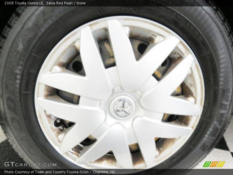Salsa Red Pearl / Stone 2008 Toyota Sienna LE