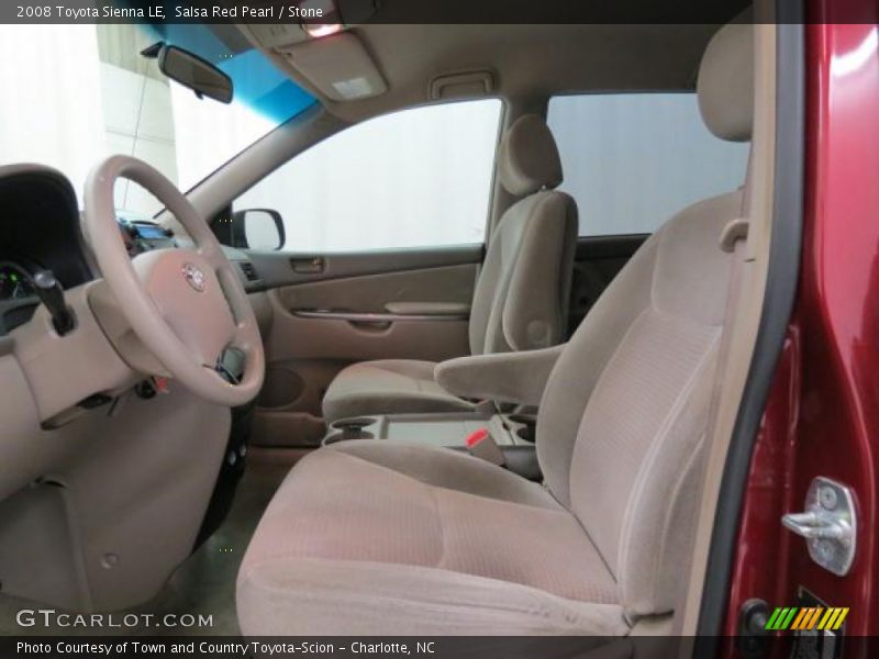 Salsa Red Pearl / Stone 2008 Toyota Sienna LE