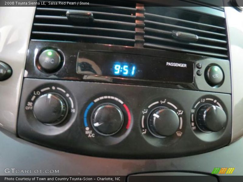 Salsa Red Pearl / Stone 2008 Toyota Sienna LE