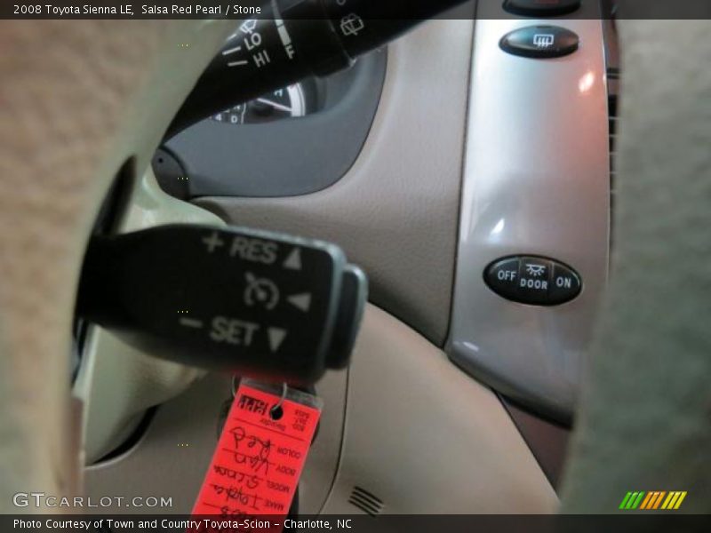 Salsa Red Pearl / Stone 2008 Toyota Sienna LE