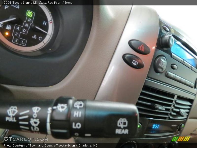 Salsa Red Pearl / Stone 2008 Toyota Sienna LE