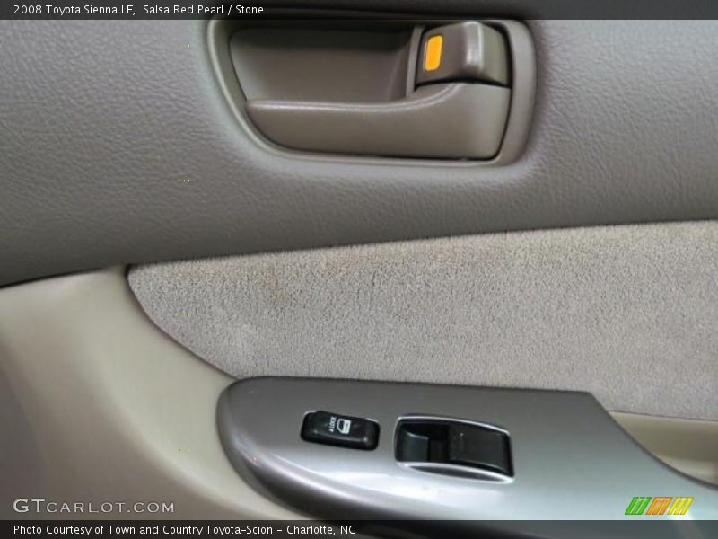 Salsa Red Pearl / Stone 2008 Toyota Sienna LE