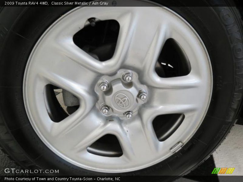 Classic Silver Metallic / Ash Gray 2009 Toyota RAV4 4WD