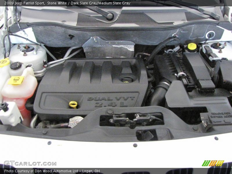 Stone White / Dark Slate Gray/Medium Slate Gray 2009 Jeep Patriot Sport