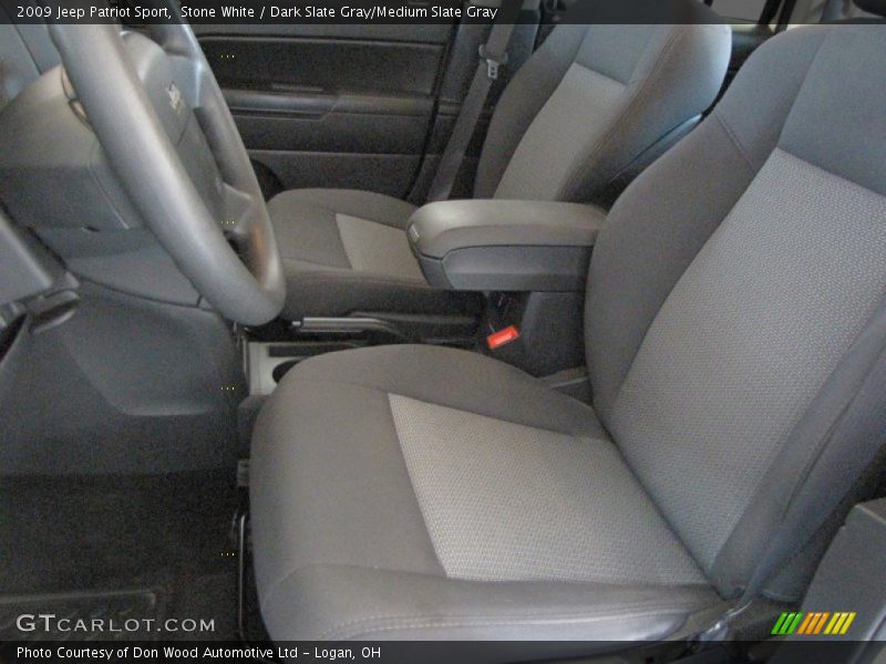 Stone White / Dark Slate Gray/Medium Slate Gray 2009 Jeep Patriot Sport
