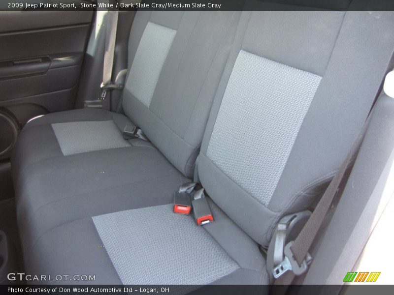 Stone White / Dark Slate Gray/Medium Slate Gray 2009 Jeep Patriot Sport