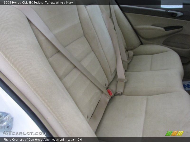 Taffeta White / Ivory 2008 Honda Civic EX Sedan