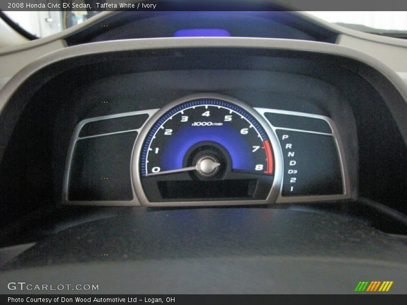 Taffeta White / Ivory 2008 Honda Civic EX Sedan