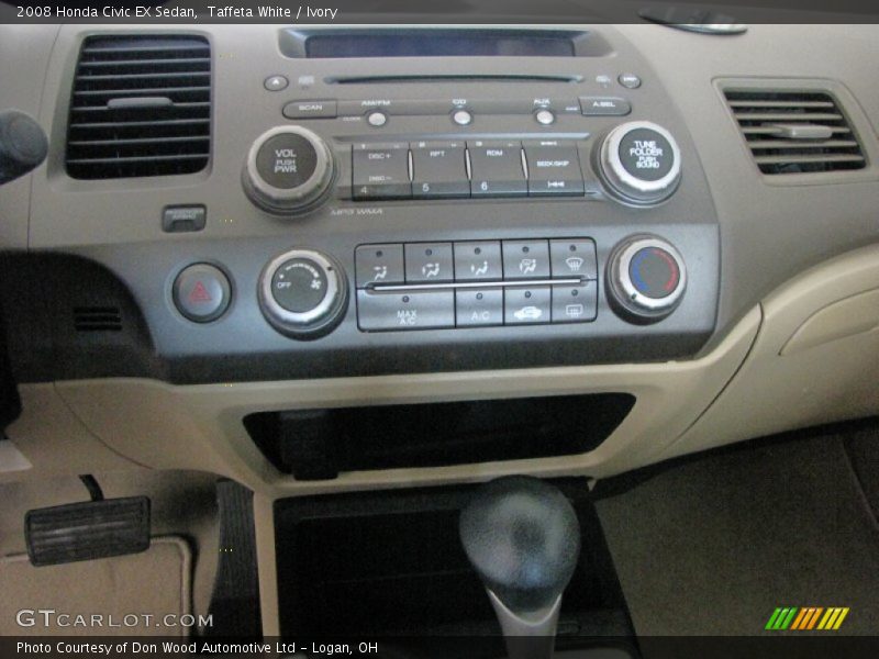 Taffeta White / Ivory 2008 Honda Civic EX Sedan