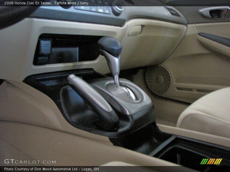 Taffeta White / Ivory 2008 Honda Civic EX Sedan