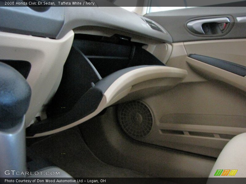 Taffeta White / Ivory 2008 Honda Civic EX Sedan