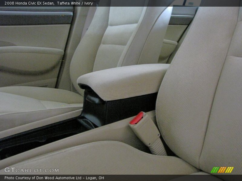 Taffeta White / Ivory 2008 Honda Civic EX Sedan