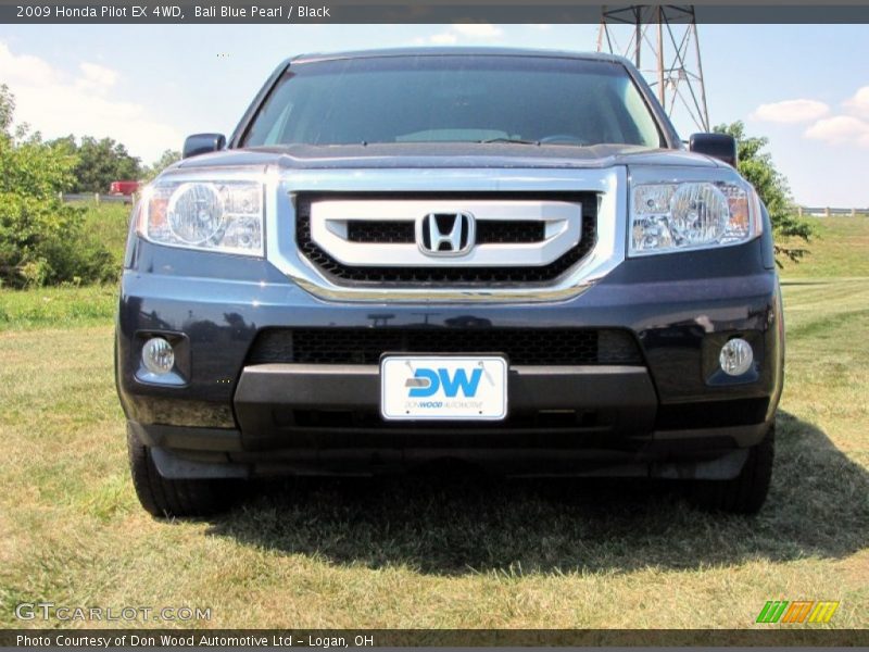 Bali Blue Pearl / Black 2009 Honda Pilot EX 4WD