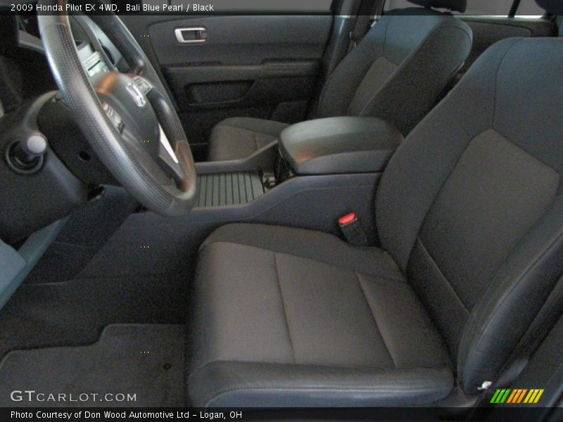 Bali Blue Pearl / Black 2009 Honda Pilot EX 4WD