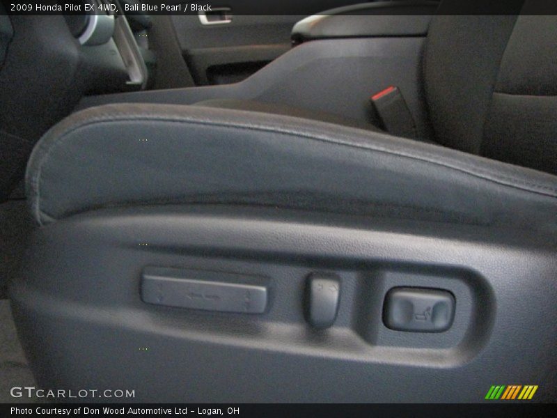 Bali Blue Pearl / Black 2009 Honda Pilot EX 4WD