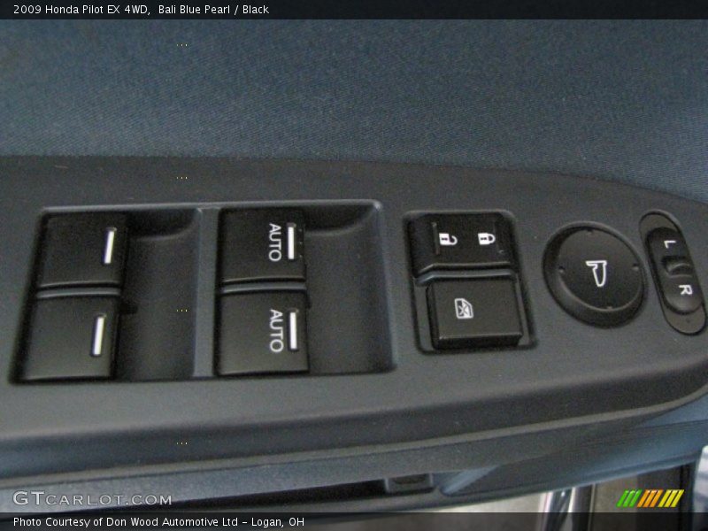 Bali Blue Pearl / Black 2009 Honda Pilot EX 4WD