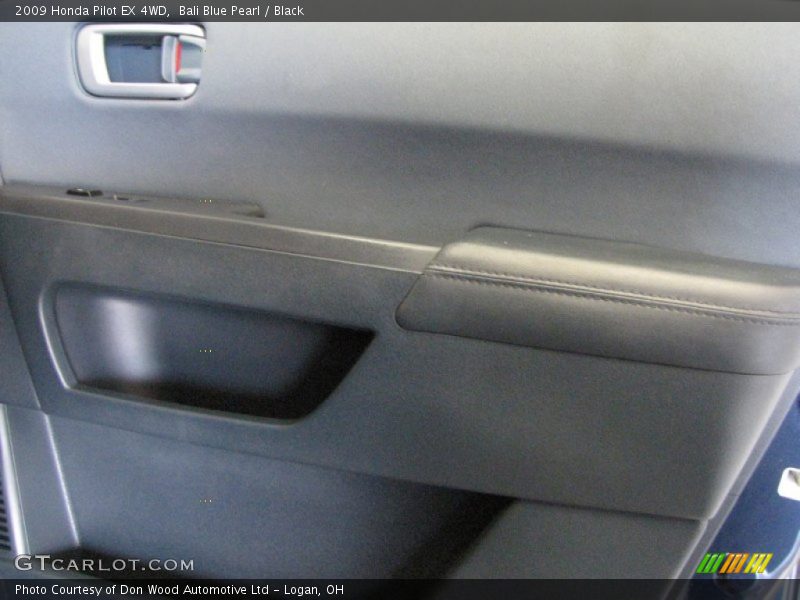 Bali Blue Pearl / Black 2009 Honda Pilot EX 4WD