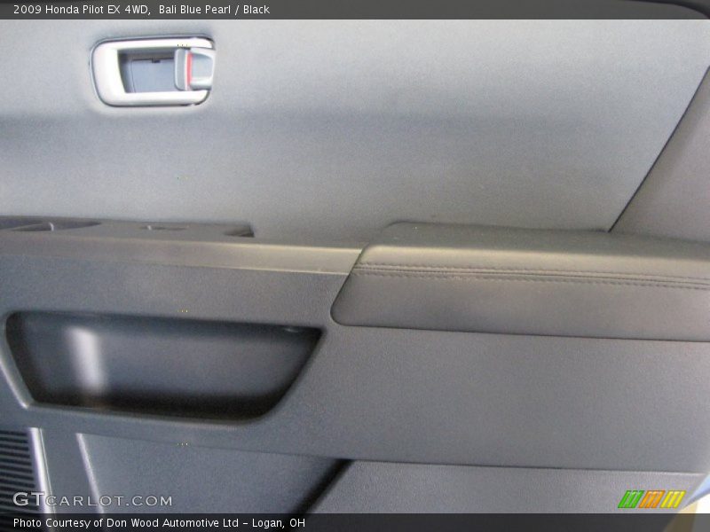 Bali Blue Pearl / Black 2009 Honda Pilot EX 4WD
