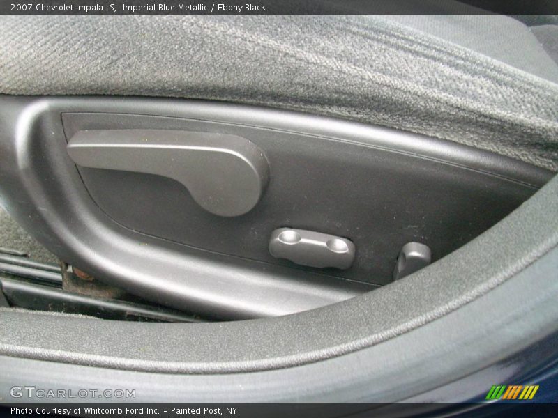 Imperial Blue Metallic / Ebony Black 2007 Chevrolet Impala LS