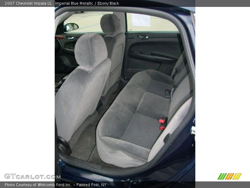Imperial Blue Metallic / Ebony Black 2007 Chevrolet Impala LS