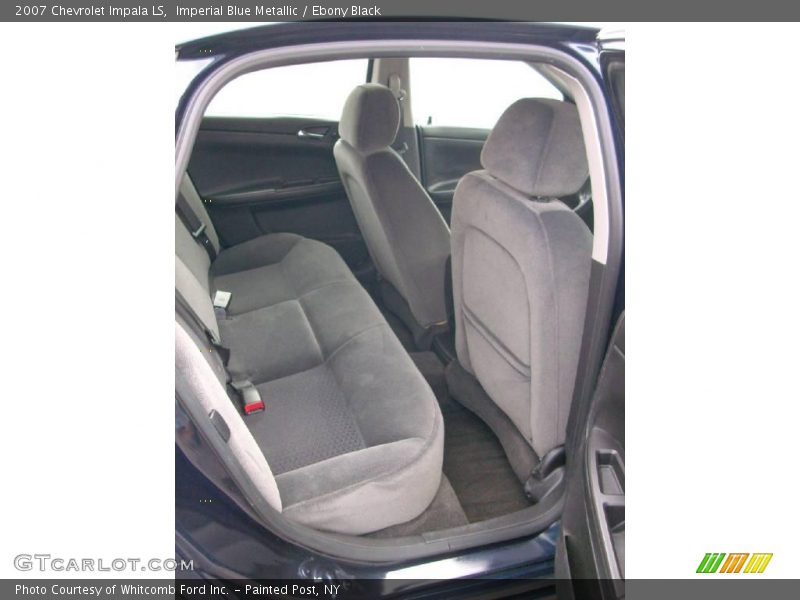 Imperial Blue Metallic / Ebony Black 2007 Chevrolet Impala LS