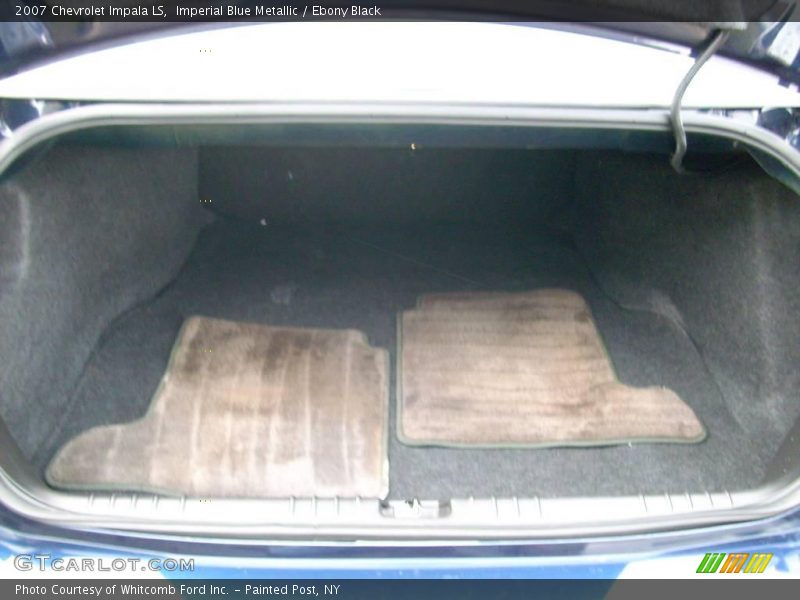 Imperial Blue Metallic / Ebony Black 2007 Chevrolet Impala LS