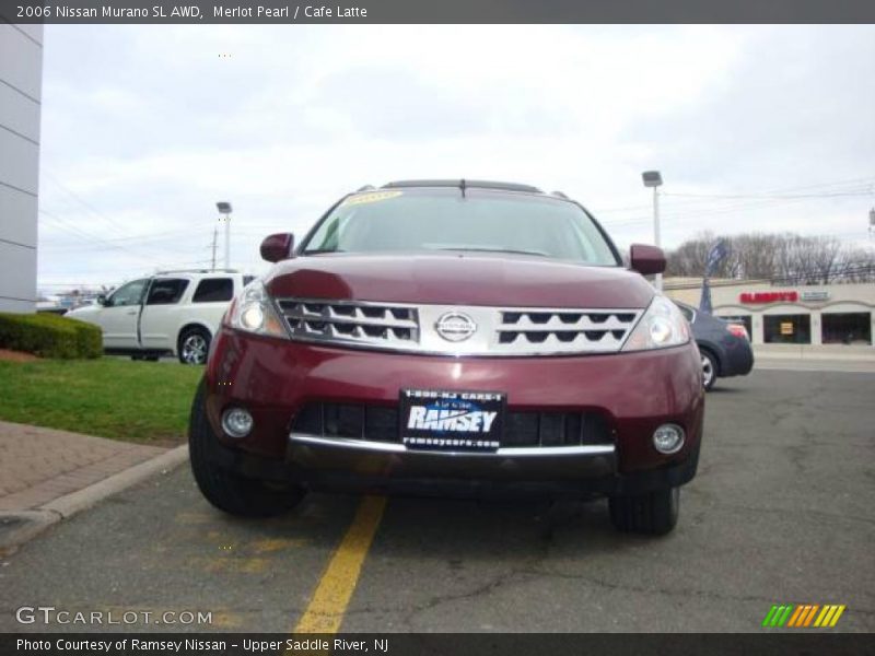 Merlot Pearl / Cafe Latte 2006 Nissan Murano SL AWD