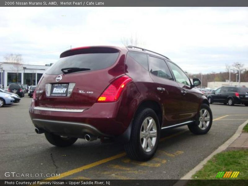 Merlot Pearl / Cafe Latte 2006 Nissan Murano SL AWD