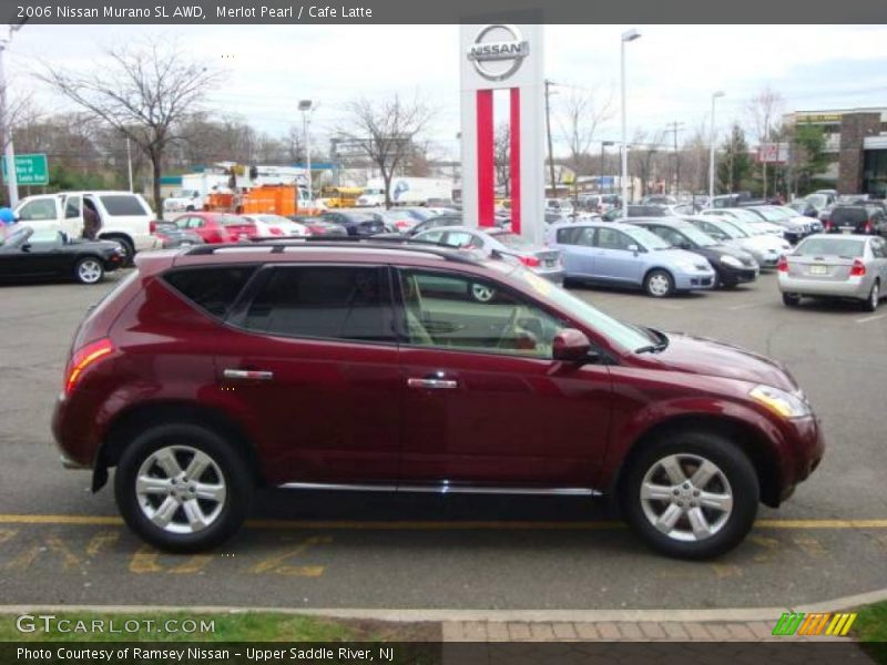 Merlot Pearl / Cafe Latte 2006 Nissan Murano SL AWD