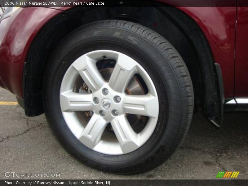 Merlot Pearl / Cafe Latte 2006 Nissan Murano SL AWD