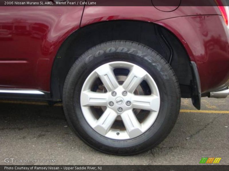 Merlot Pearl / Cafe Latte 2006 Nissan Murano SL AWD
