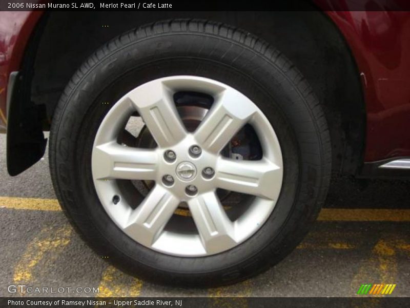 Merlot Pearl / Cafe Latte 2006 Nissan Murano SL AWD