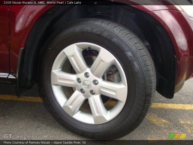 Merlot Pearl / Cafe Latte 2006 Nissan Murano SL AWD