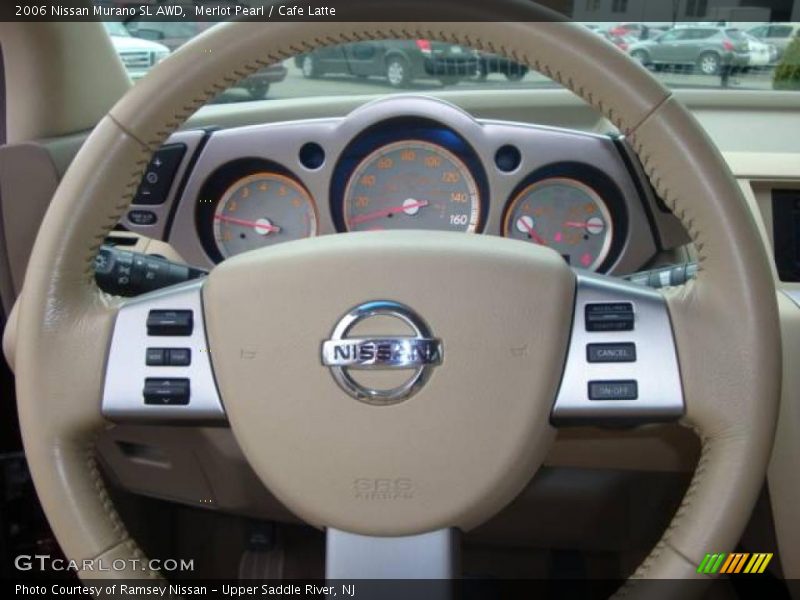 Merlot Pearl / Cafe Latte 2006 Nissan Murano SL AWD