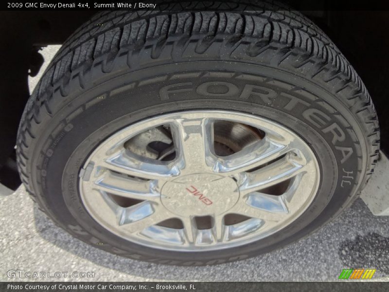 Summit White / Ebony 2009 GMC Envoy Denali 4x4