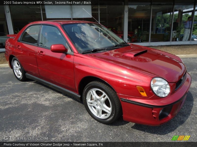 Front 3/4 View of 2003 Impreza WRX Sedan