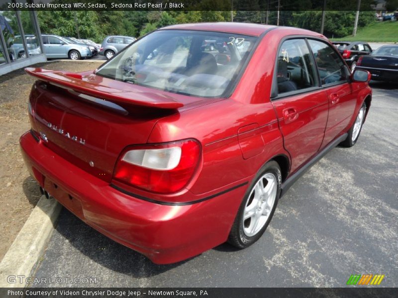  2003 Impreza WRX Sedan Sedona Red Pearl