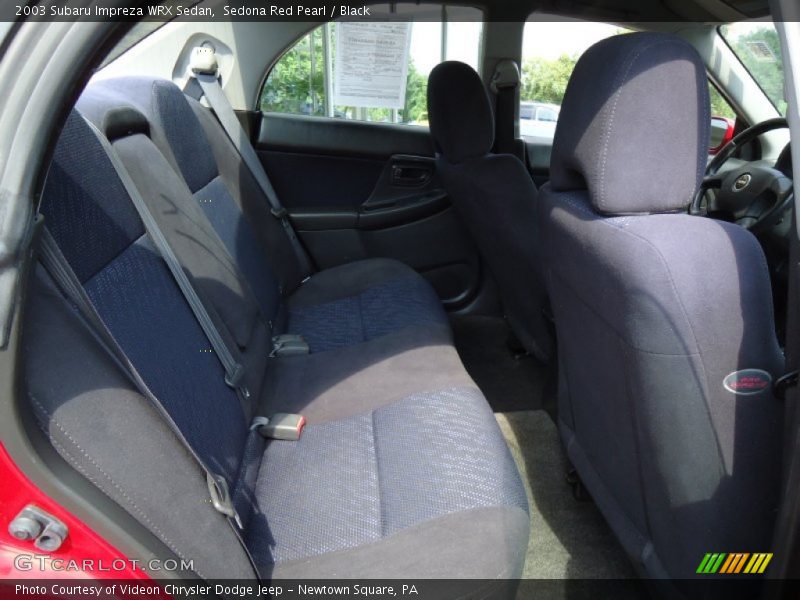  2003 Impreza WRX Sedan Black Interior