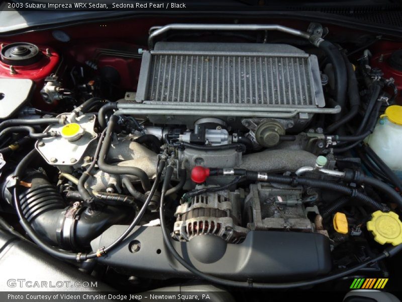  2003 Impreza WRX Sedan Engine - 2.0 Liter Turbocharged Liter DOHC 16-Valve Flat 4 Cylinder