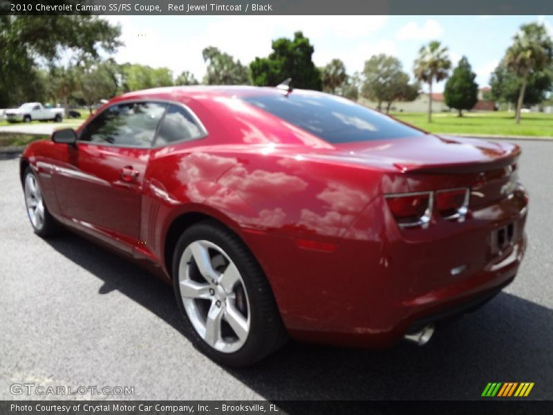 Red Jewel Tintcoat / Black 2010 Chevrolet Camaro SS/RS Coupe