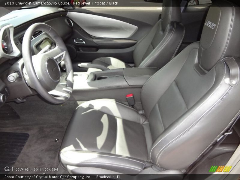 Red Jewel Tintcoat / Black 2010 Chevrolet Camaro SS/RS Coupe