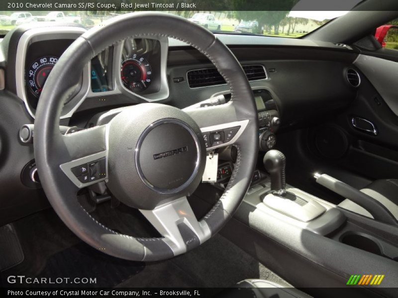 Red Jewel Tintcoat / Black 2010 Chevrolet Camaro SS/RS Coupe