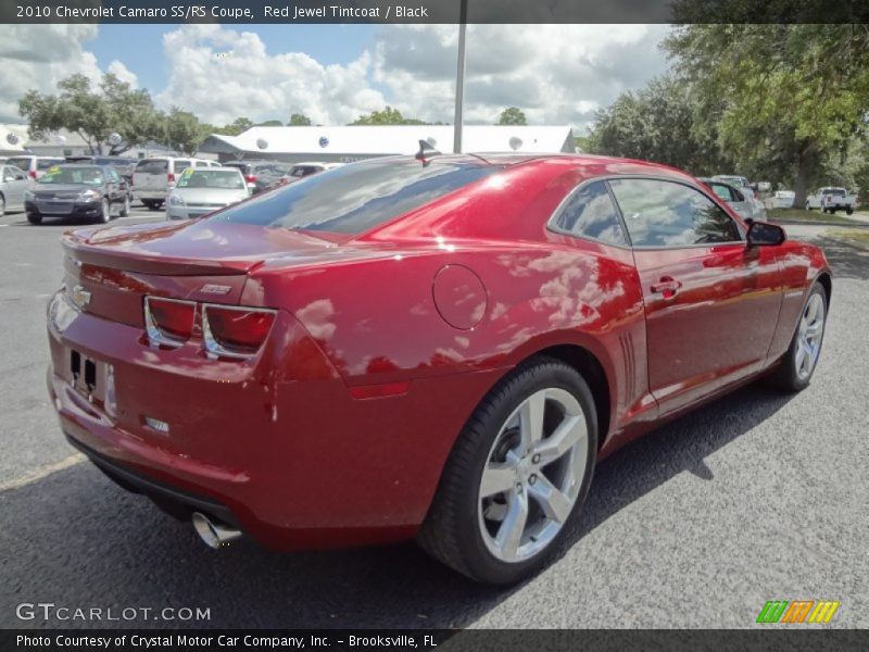 Red Jewel Tintcoat / Black 2010 Chevrolet Camaro SS/RS Coupe