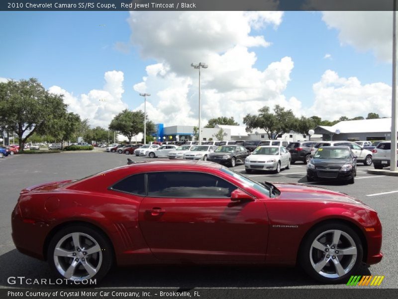 Red Jewel Tintcoat / Black 2010 Chevrolet Camaro SS/RS Coupe