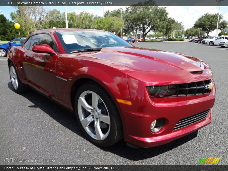 Red Jewel Tintcoat / Black 2010 Chevrolet Camaro SS/RS Coupe