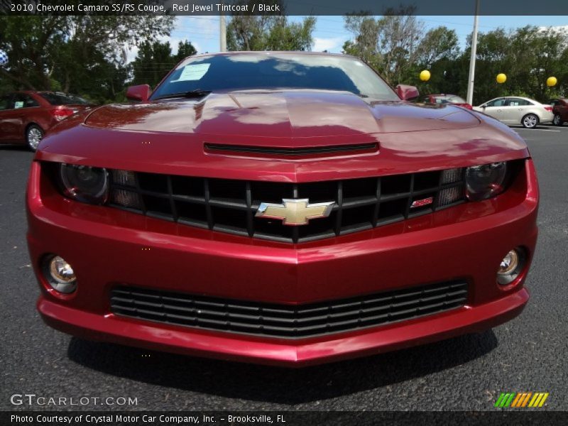 Red Jewel Tintcoat / Black 2010 Chevrolet Camaro SS/RS Coupe