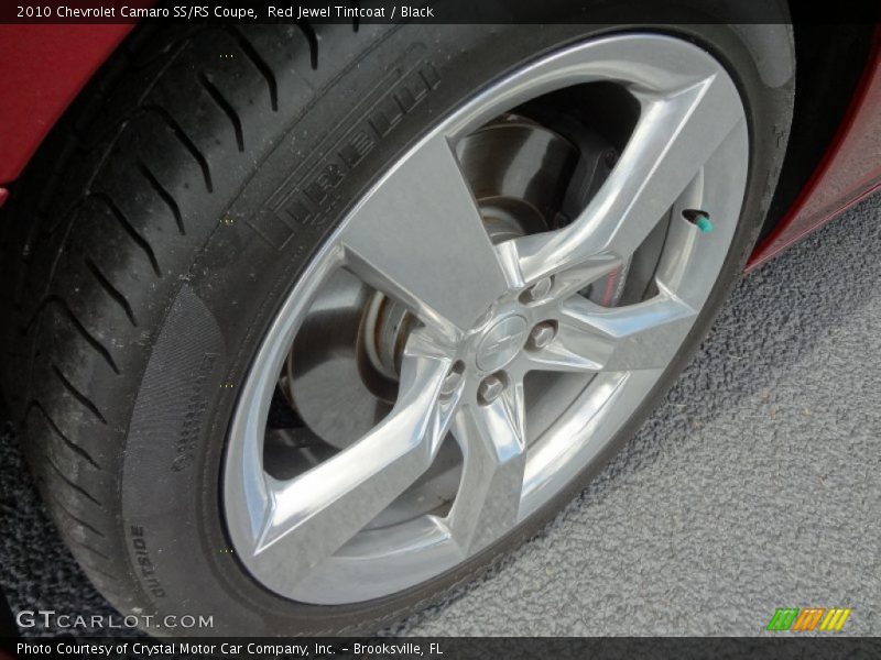 Red Jewel Tintcoat / Black 2010 Chevrolet Camaro SS/RS Coupe